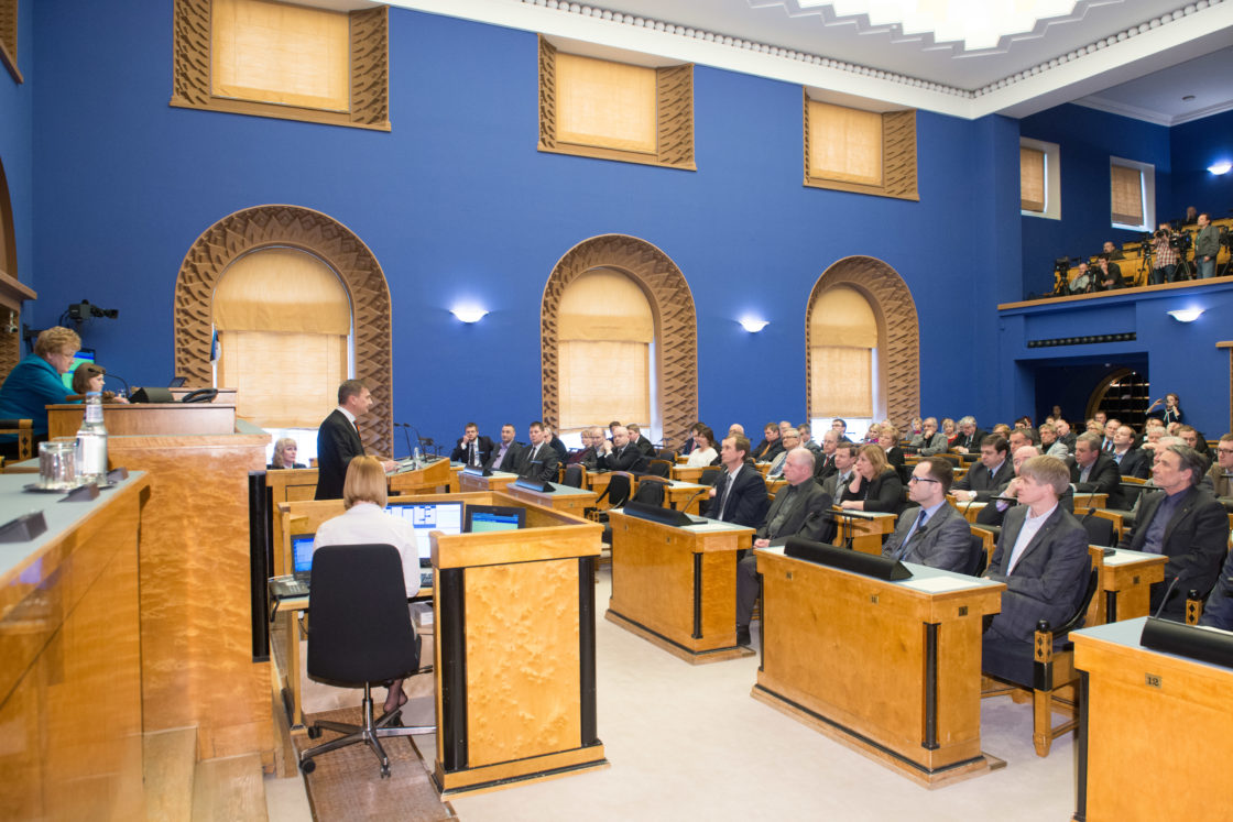 Riigikogu täiskogu istung (peaminister Andrus Ansipi poliitiline avaldus)
